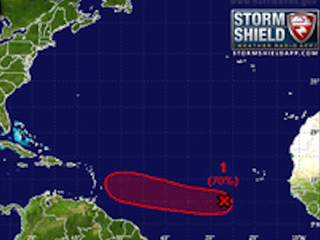 Tropical system brewing in Atlantic