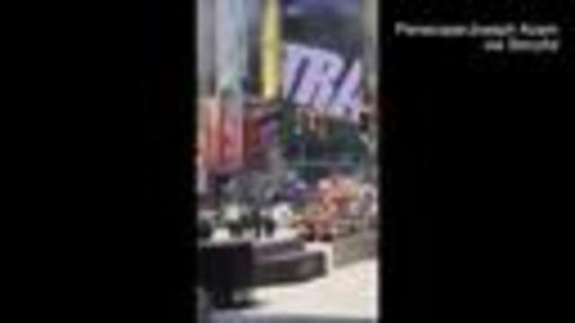 1 dead, 12 injured after auto plows into pedestrians in Times Square