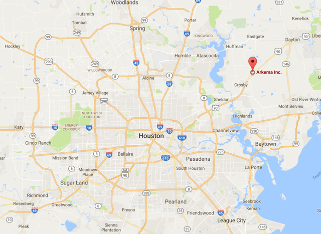 Families being evacuated near Crosby chemical plant