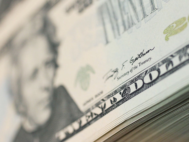 US dollar at lowest level in nearly 3 years