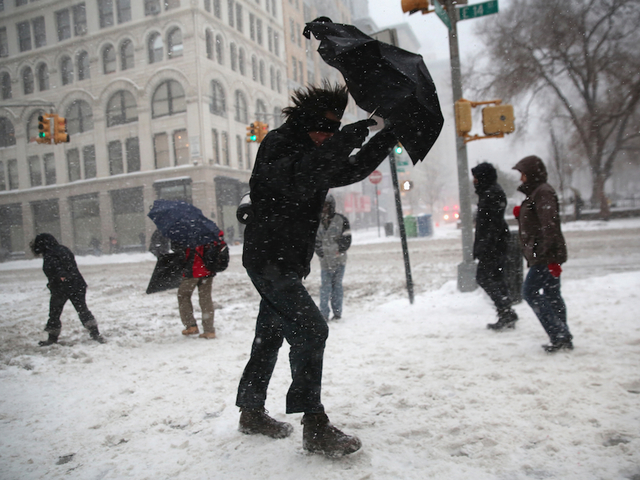 Thundersnow rocks New York City during massive winter storm