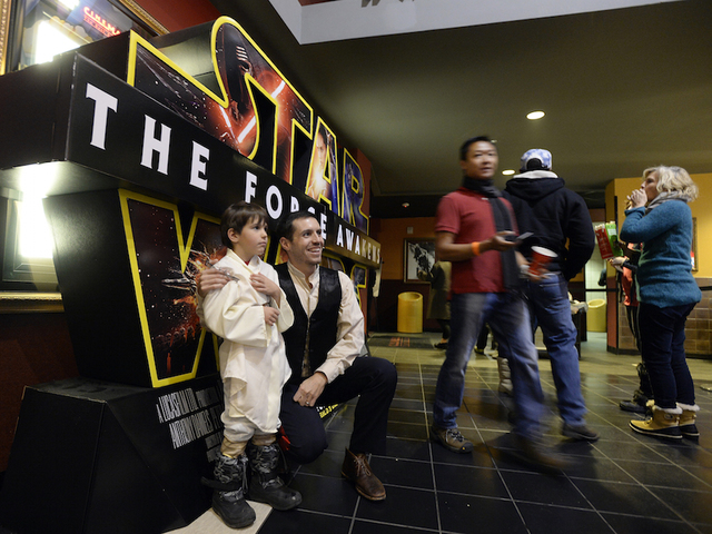 'Force Awakens' opening pulls in record $57M