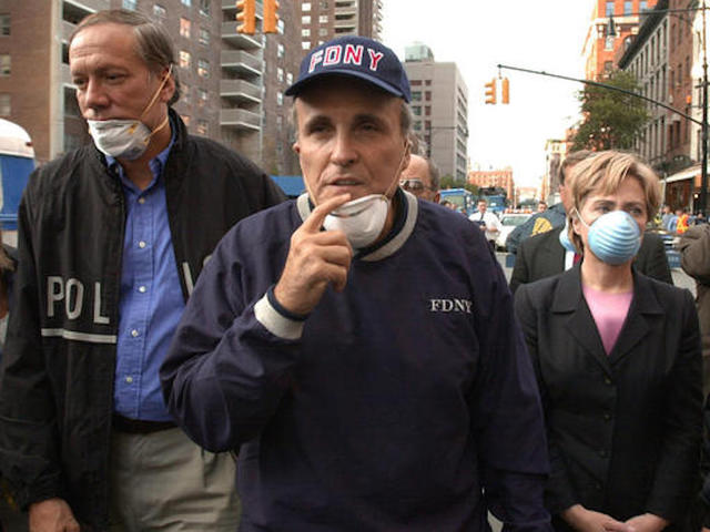 Rudy Giuliani apologizes for claiming Clinton was absent after 9/11
