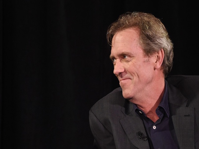 British actor Hugh Laurie celebrated in Hollywood