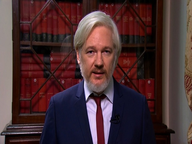 WikiLeaks' Assange: Russia didn't give us emails