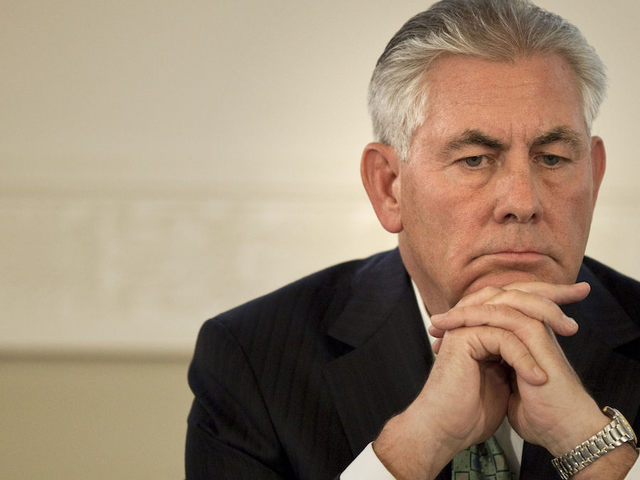 Rex Tillerson breaks with Trump, 'not opposed' to TPP
