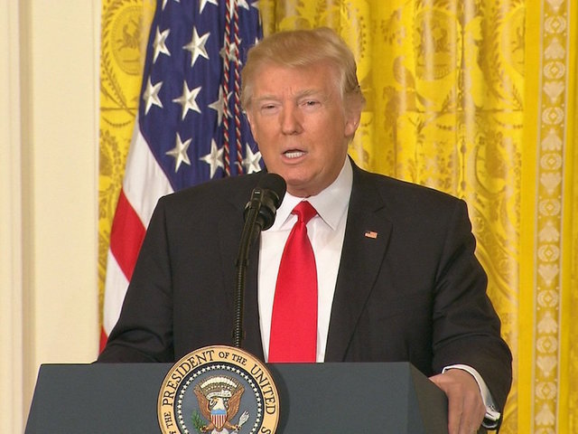 Most memorable lines from Trump's news conference