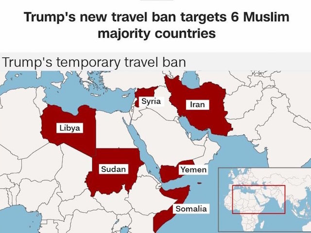 Judge in Maryland blocks Trump's travel ban