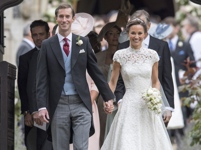 Pippa Middleton marries hedge fund manager James Matthews in nearly royal wedding