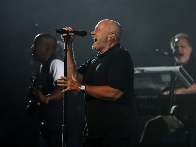Phil Collins hospitalized after fall
