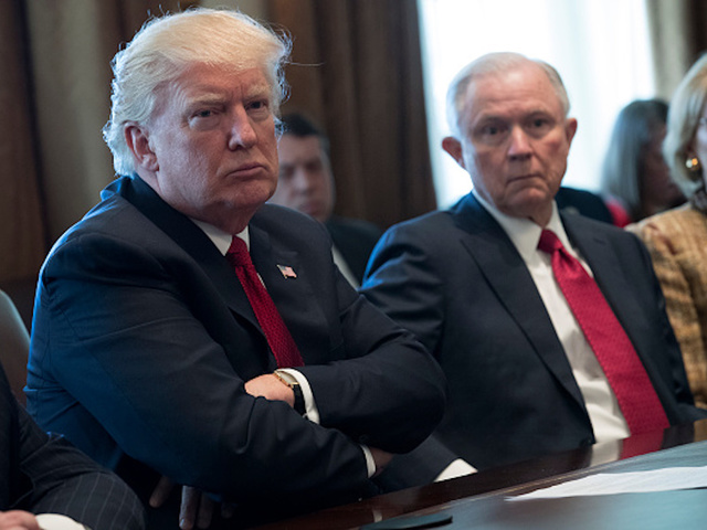 President Trump calls out Attorney General Jeff Sessions on Twitter