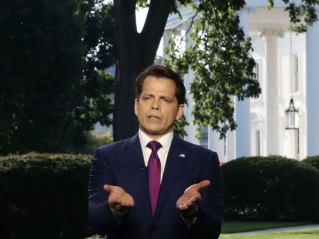 Scaramucci defends Trump's 'Pocahontas' swipe