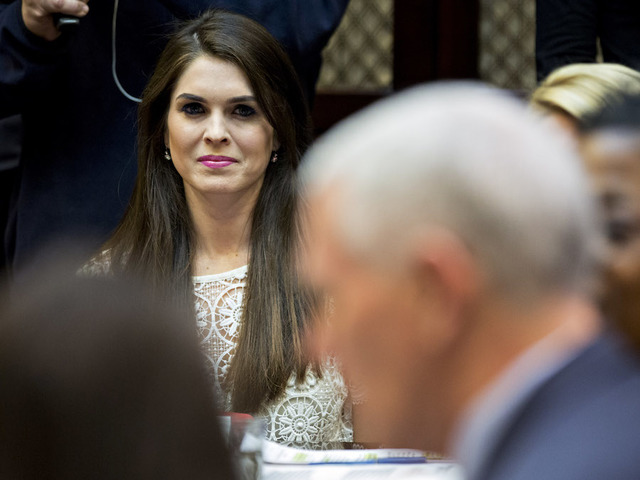 Hope Hicks named interim WH communications director