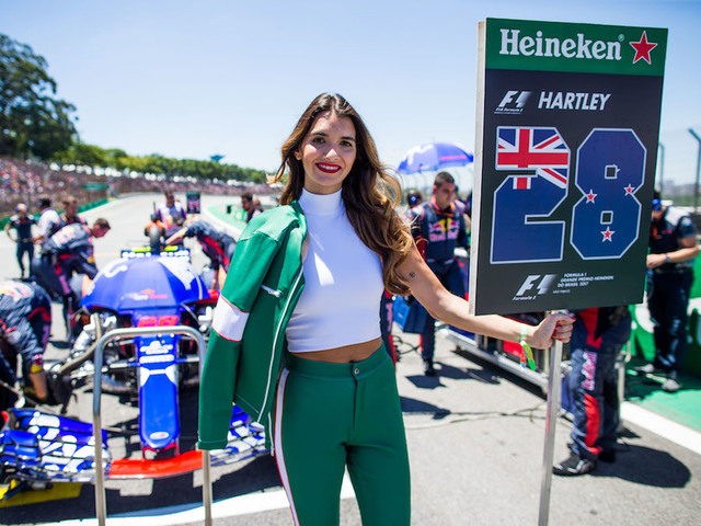 Formula 1 'grid girls' eliminated for 2018