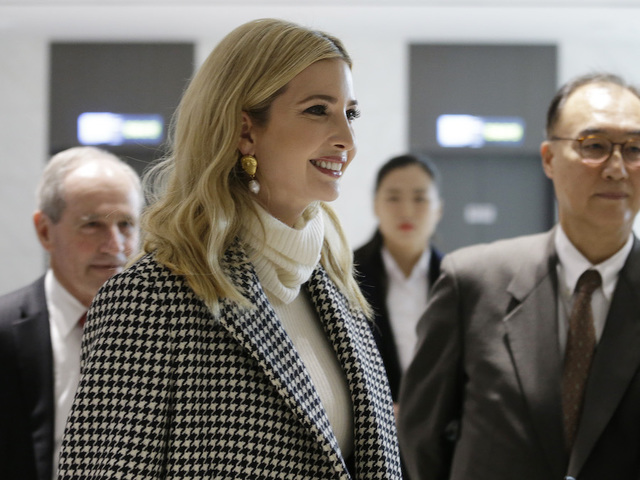 Ivanka Trump touches down in South Korea