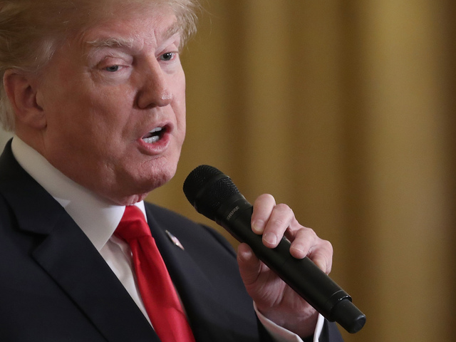 President Trump says trade tariffs will be applied in a 'loving way'