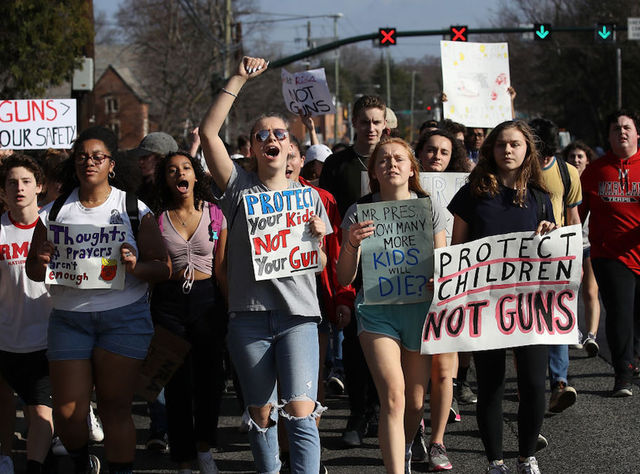 National walkouts at schools expected Wednesday