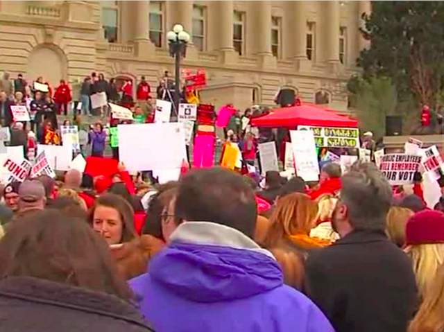 Teachers in Kentucky and Oklahoma plan to walk out in what could be huge rallies