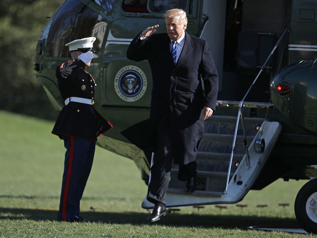 Trump defends tariffs amid jittery markets