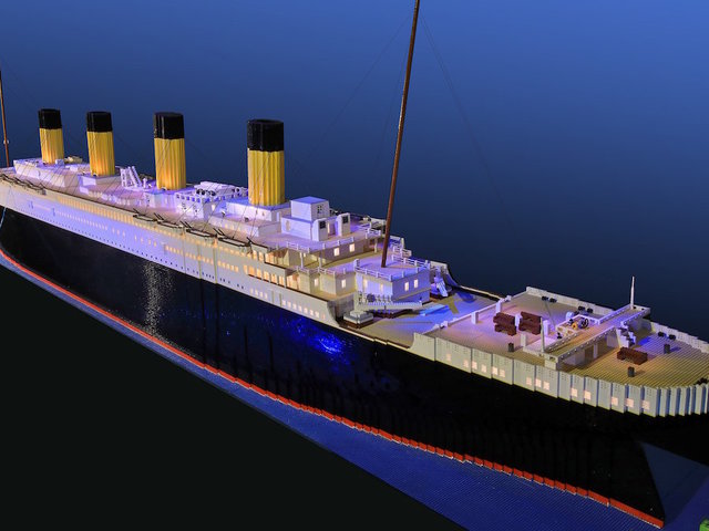Boy with autism builds world's largest Lego Titanic replica