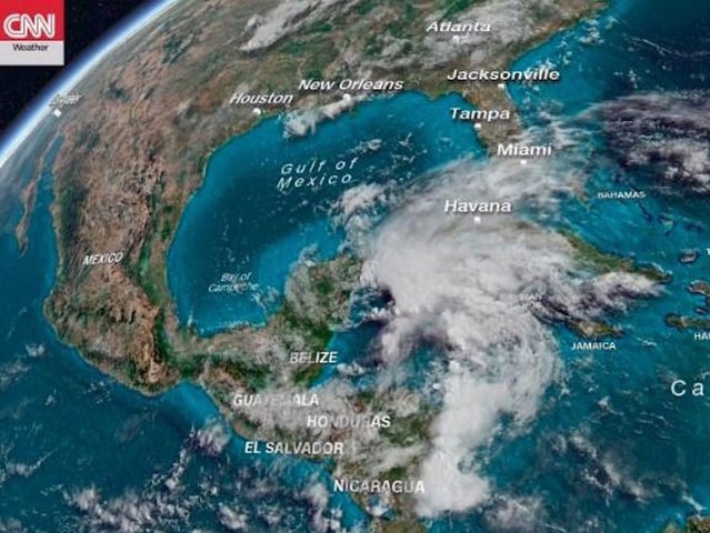 Subtropical Storm Alberto eyes Gulf Coast for Memorial Day weekend