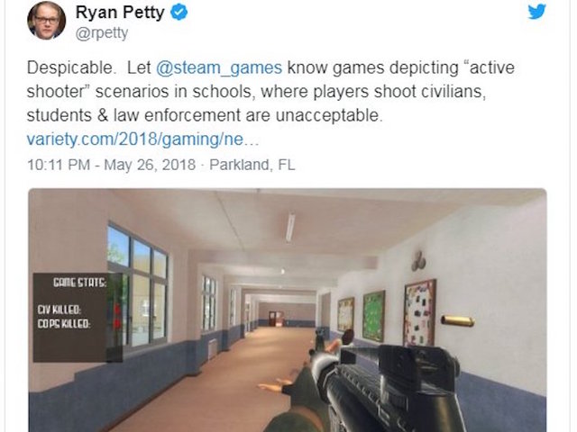 Parents, politicians outraged by game marketed as an active shooter 'simulation'