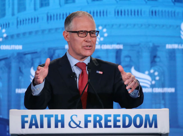 Whistleblower: EPA's Pruitt kept secret calendar to hide meetings