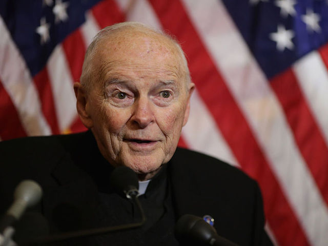 Cardinal Theodore McCarrick of Washington resigns after altar boy sex abuse allegation