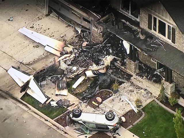 Utah man crashes plane into his own home after being arrested on domestic violence charges
