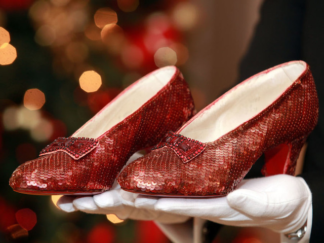 13 years after they were stolen, Dorothy's ruby slippers have been found, the FBI says