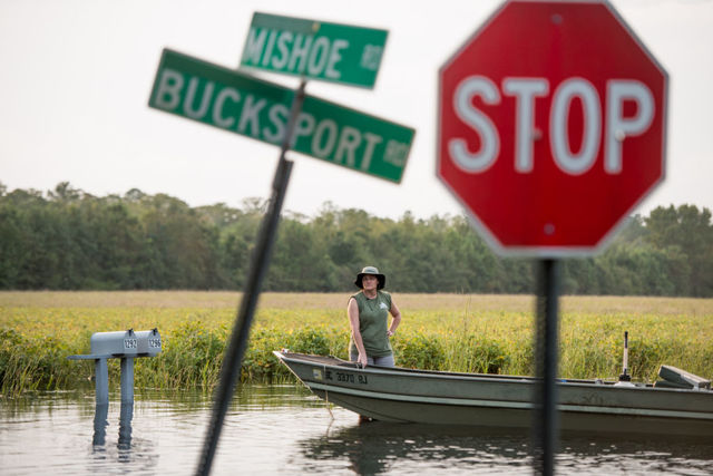 Storm-weary Carolinas to get another hit of strong winds, drenching rain from Hurricane Michael