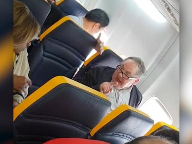 Watch: Man launches into racist rant on Ryanair plane — but keeps his seat