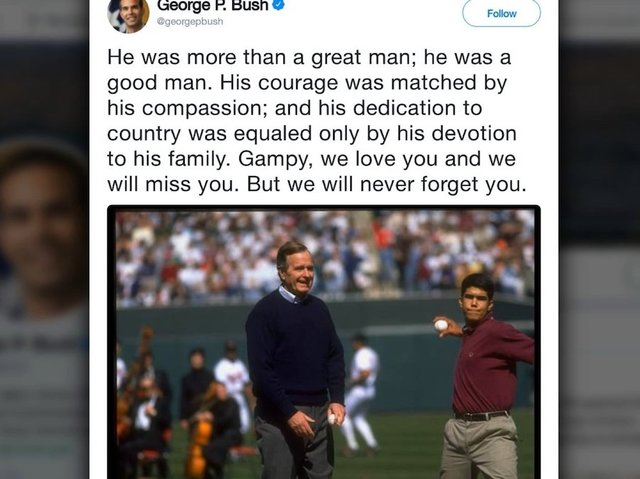 Politicians, world leaders and friends react to George H.W. Bush's death